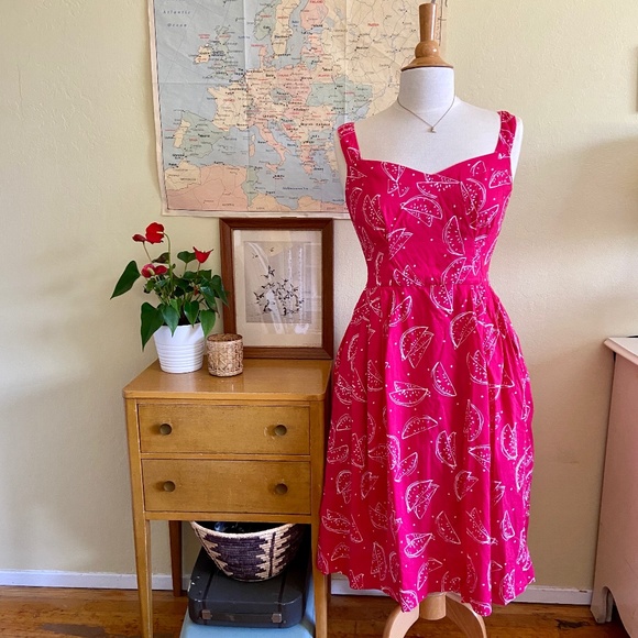 Modcloth Dresses & Skirts - What Juicy is What You Get Dress by Emily and Fin